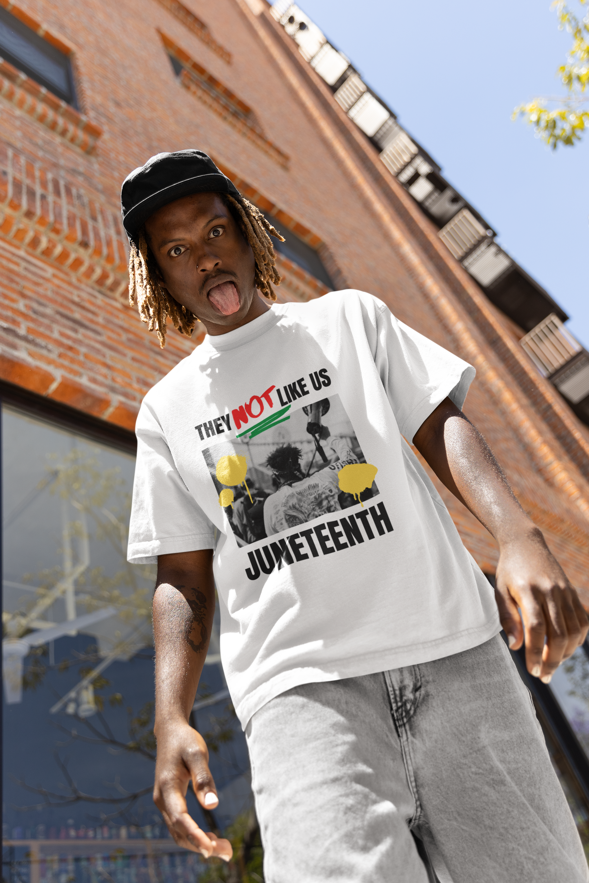 They Not Like Us Juneteenth Tee